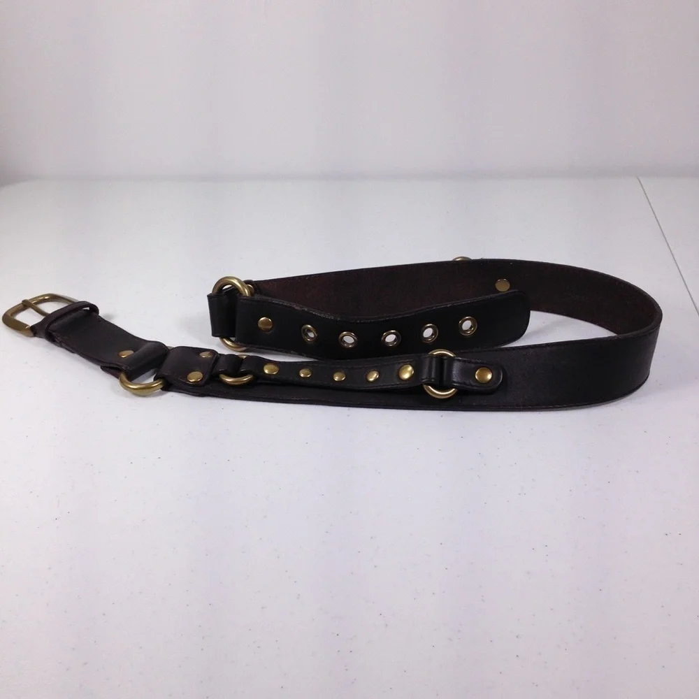 ANN TAYLOR LOFT LEATHER BELT SIZE SMALL